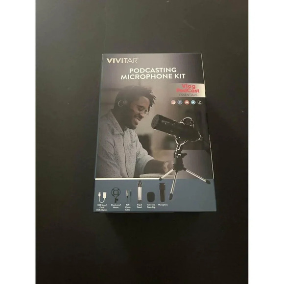 Vivitar Podcasting Microphone Kit - Picture 1 of 2